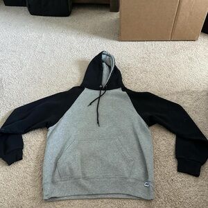 Gray and Black Hoodie